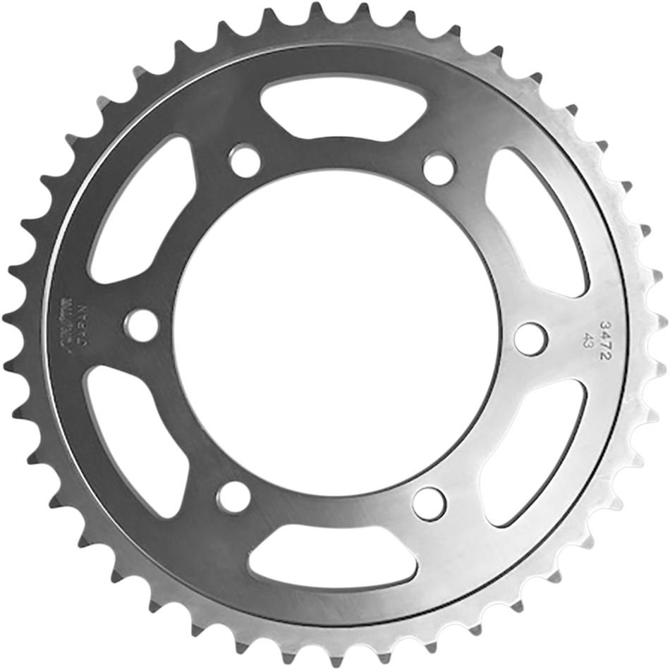 SUNSTAR SPROCKETS Rear Sprocket - 43 Tooth - Suzuki/Yamaha 2-347243