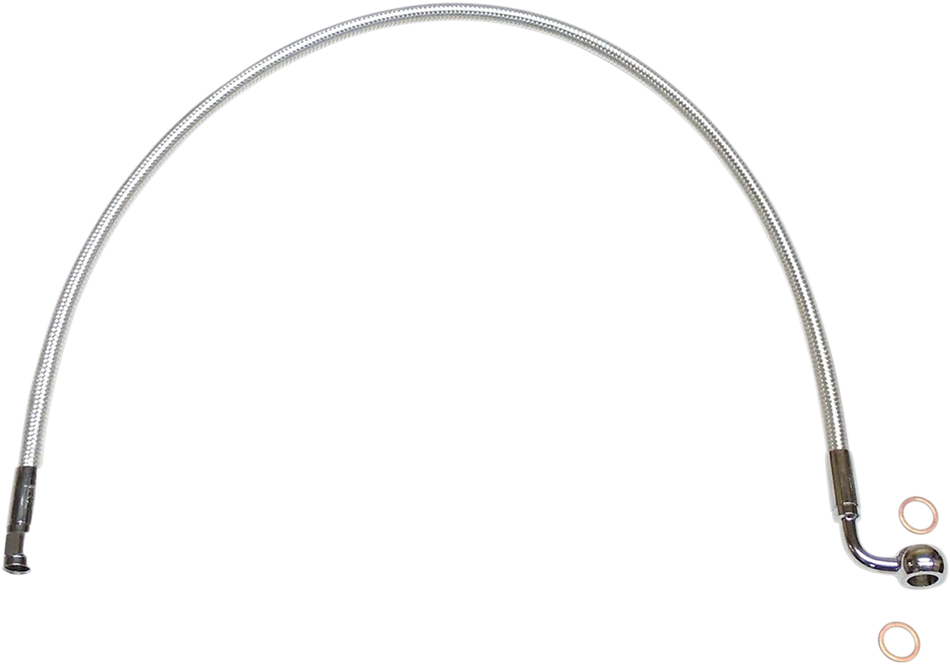 MAGNUM Brake Line - 10 mm-90 - 36" - Sterling Chromite II AS37236