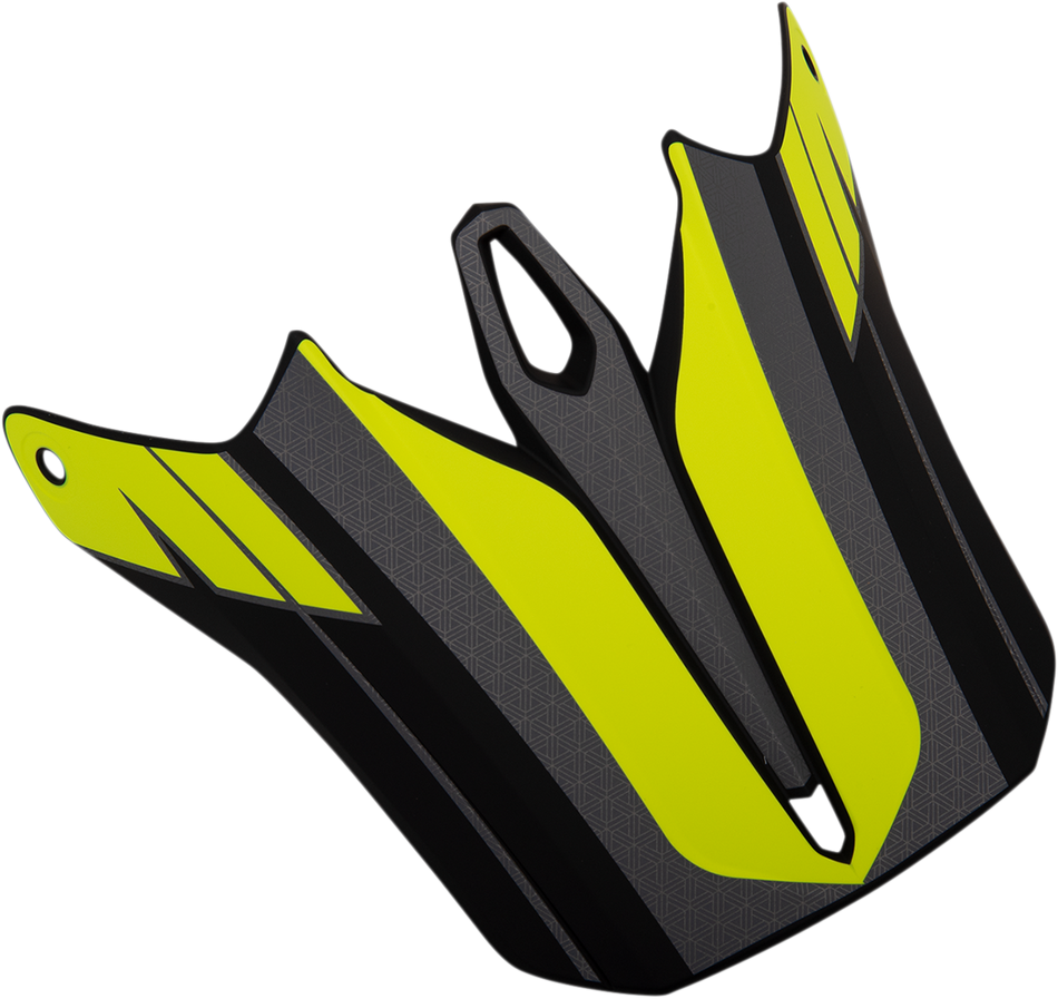 Z1R F.I. Visor Kit - Hysteria - Hi-Vis Yellow/Gray 0132-1360