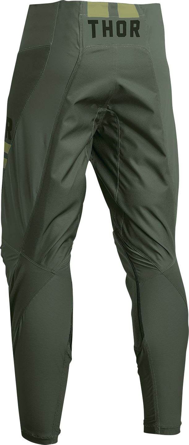 THOR Youth Pulse Combat Pants - Army Green/Black - 22 2903-2245