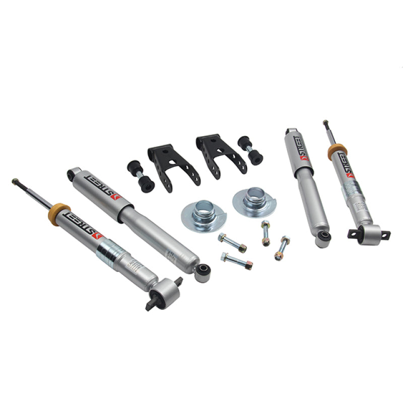 Belltech 15-17 Ford F-150 +1in to -3in Front 2in Rear Lowering Kit 1002SP