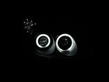 ANZO 2002-2003 Lexus Es300 Projector Headlights w/ Halo Black 121232