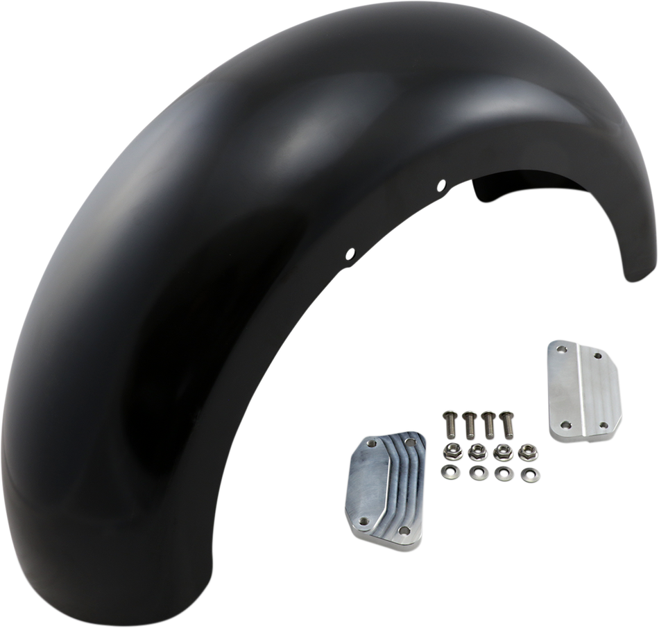 KLOCK WERKS Wrapper Fender Kit - w/ Satin Blocks - Steel - 18" KWF-02-0510