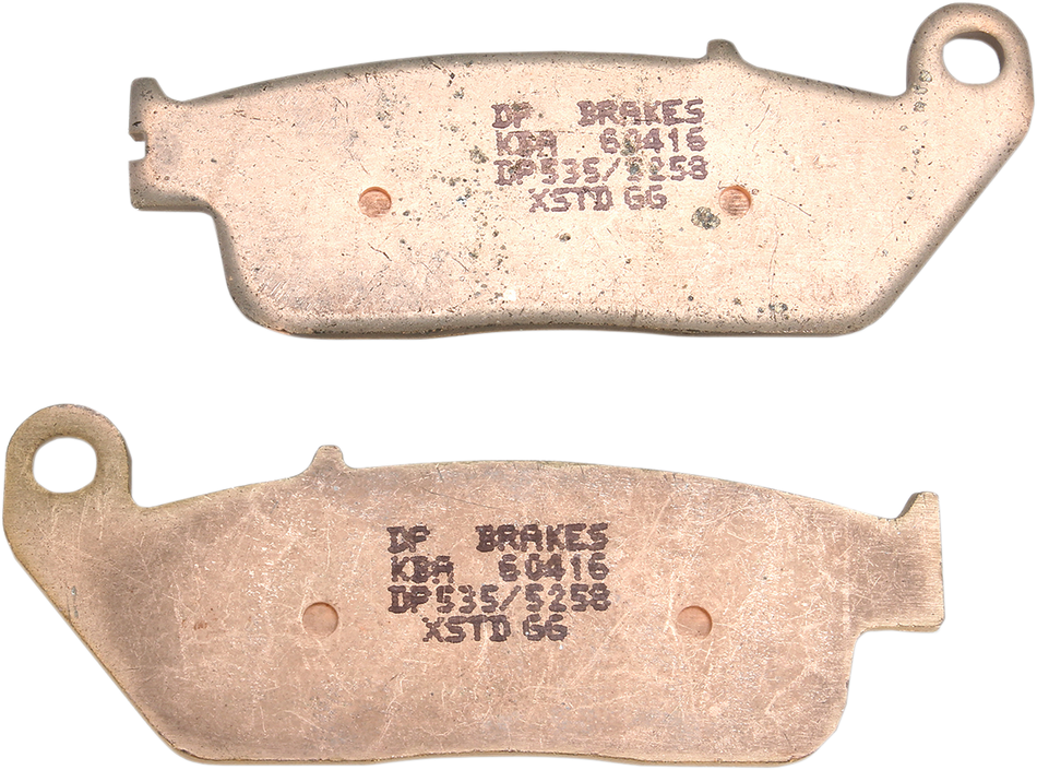 DP BRAKES Standard-Bremsbeläge - Honda DP535