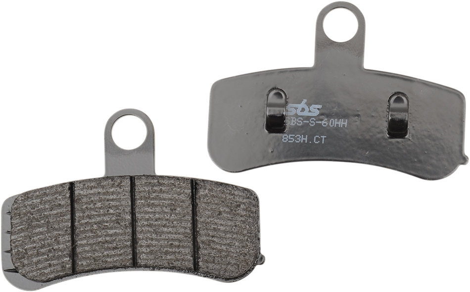 SBS Carbon Tech Brake Pads - Harley-Davidson 853H.CT