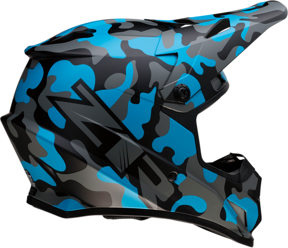 Z1R Rise Helmet - Camo - Blue - 2XL 0110-6090