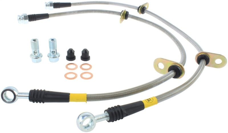 StopTech 06-09 Honda S2000 Front SS Brake Lines 950.40012