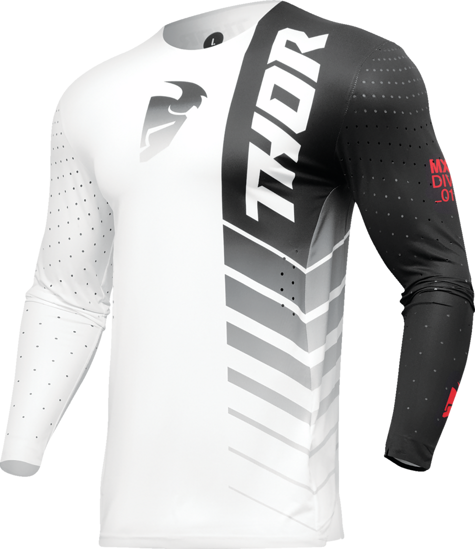 THOR Prime Analog Jersey - Black/White - Medium 2910-7684