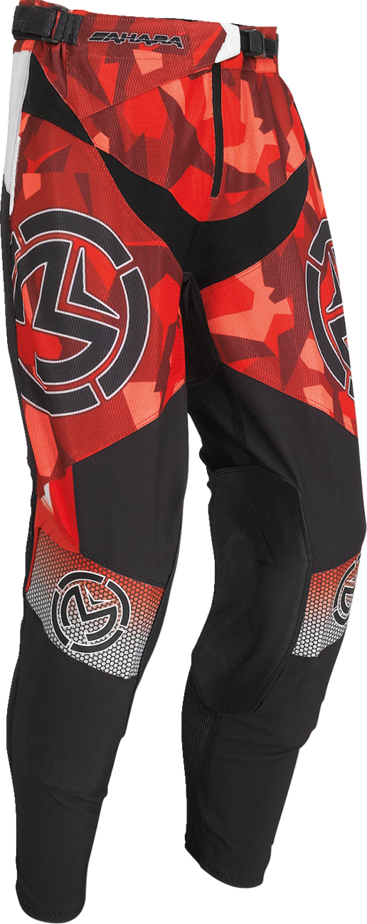 MOOSE RACING Sahara Pants - Red/Black - 38 2901-10383