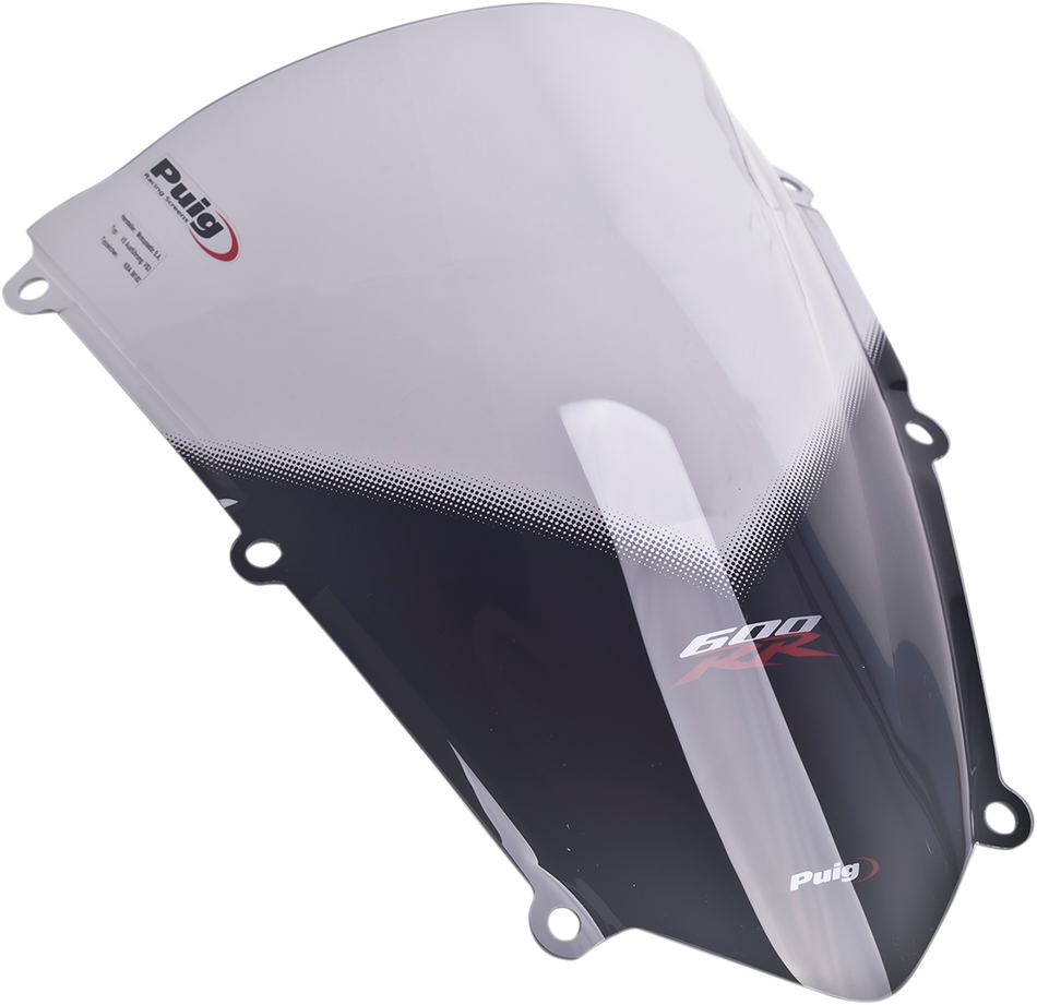 PUIG HI-TECH PARTS Race Windscreen - Smoke 4356H