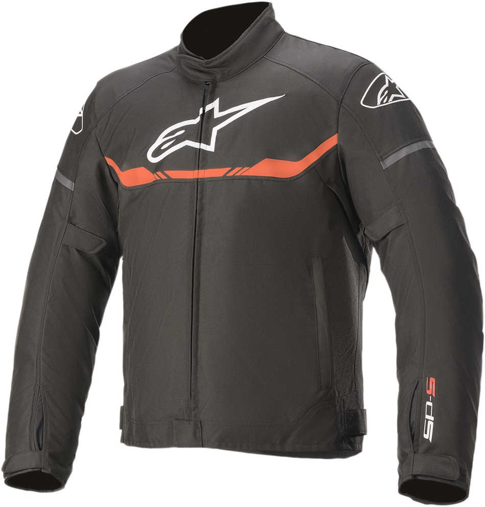 Chaqueta impermeable ALPINESTARS T-SP S - Negro/Blanco/Rojo - Pequeña 3200120-1030-S 