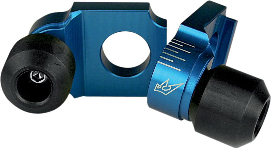 DRIVEN RACING Axle Block Sliders - Suzuki - Blue DRAX-102-BL