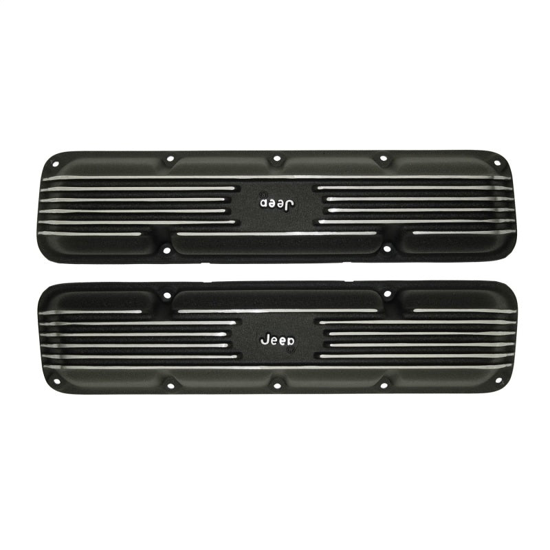 Omix Valve Cover Pair W/ Script DMC-6920