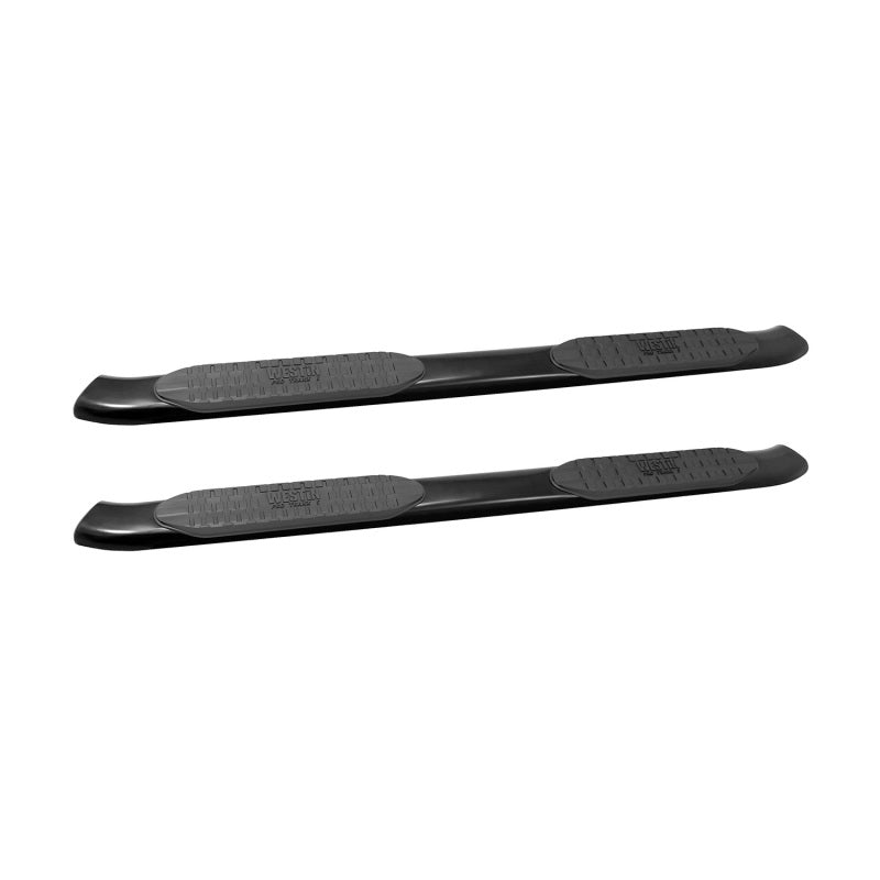 Westin 2015-2018 Chevrolet/GMC Colorado/Canyon Crew Cab PRO TRAXX 5 Oval Nerf Step Bars - Black 21-54015