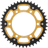 SUPERSPROX Stealth Rear Sprocket - 42 Tooth - Gold - Kawasaki/Yamaha/Suzuki RST-486-42-GLD
