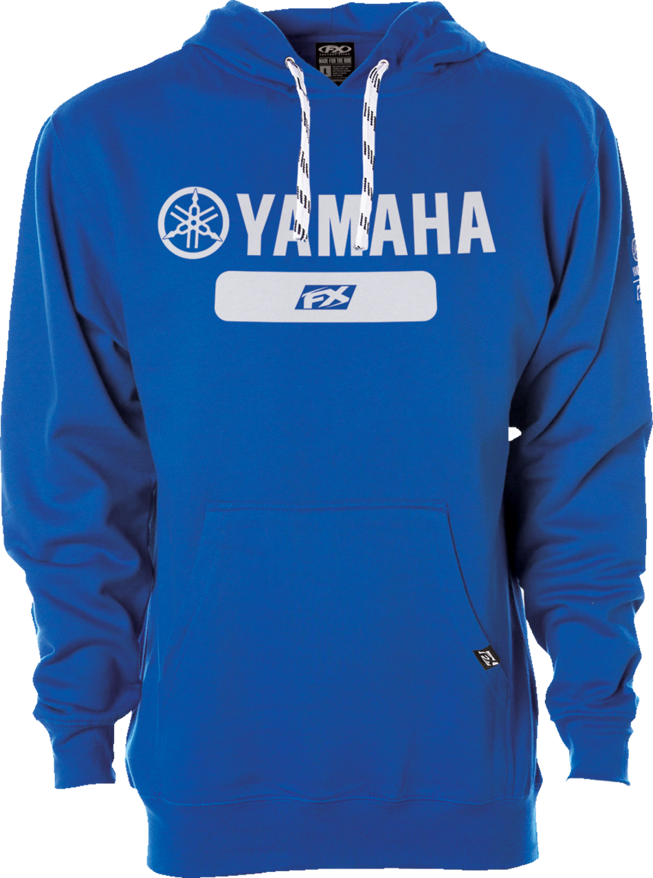 FACTORY EFFEX Yamaha University Pullover Hoodie - Royal Blue - XL 26-88206