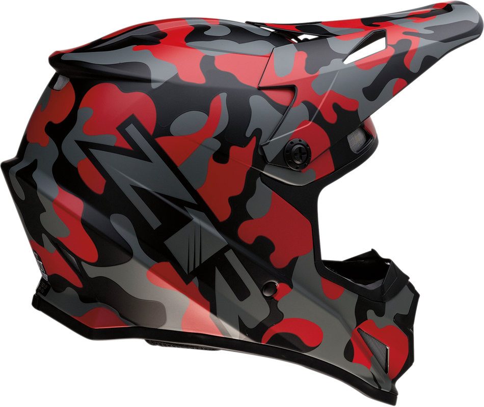 Casco Z1R Rise - Camuflaje - Rojo - Mediano 0110-6081 