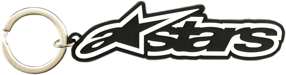 ALPINESTARS Key Fob - Blaze - Black/White 1019-94006-1020