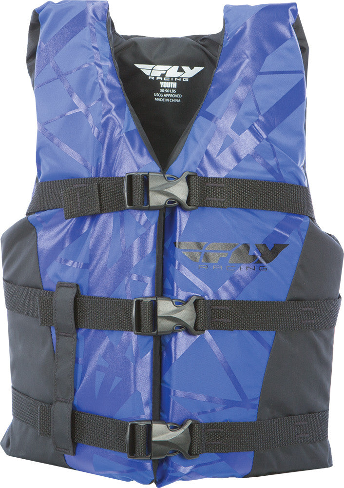 FLY RACING Nylon Vest Blue/Black S/M 112224-500-030-16