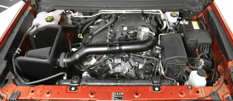 K&N 17-18 Chevrolet Colorado 3.6L V6 Black Performance Intake Kit 71-3104