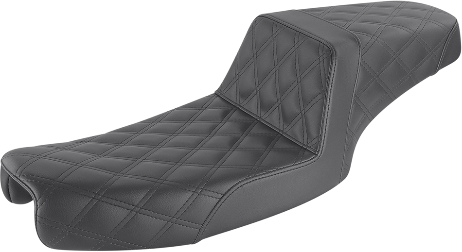 Asiento elevador para SILLÍN - Costura de celosía completa - Negro - Dyna 891-04-175