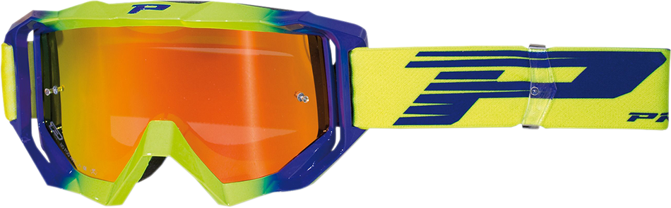 Gafas PRO GRIP Venom - Amarillo Fluo/Azul PZ3200GFBEFL 