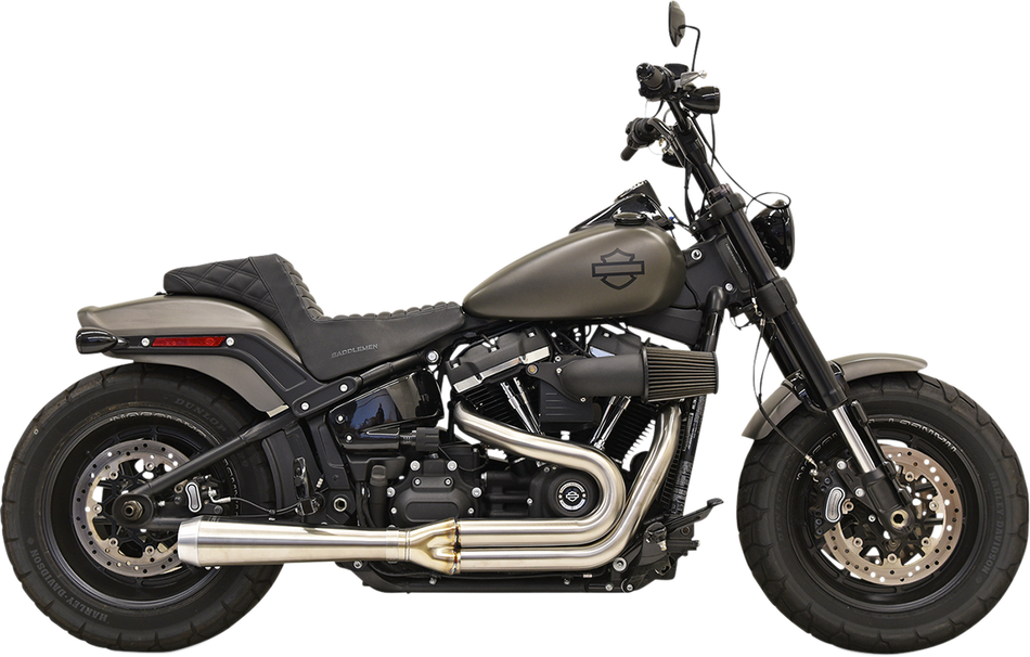 BASSANI XHAUST 2:1 Exhaust - Stainless Steel 1S92SS