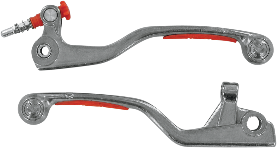 MOOSE RACING Lever Set - Competition - Orange 1SGKJ48