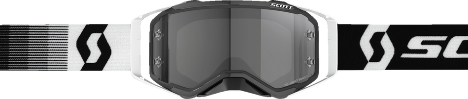 SCOTT Prospect Sand Dust Schutzbrille - Premium Schwarz/Weiß - Light Sensitive Gray 272826-7702327 