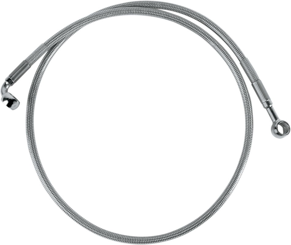 DRAG SPECIALTIES Brake Line - Front (Upper) - Stainless Steel 640310