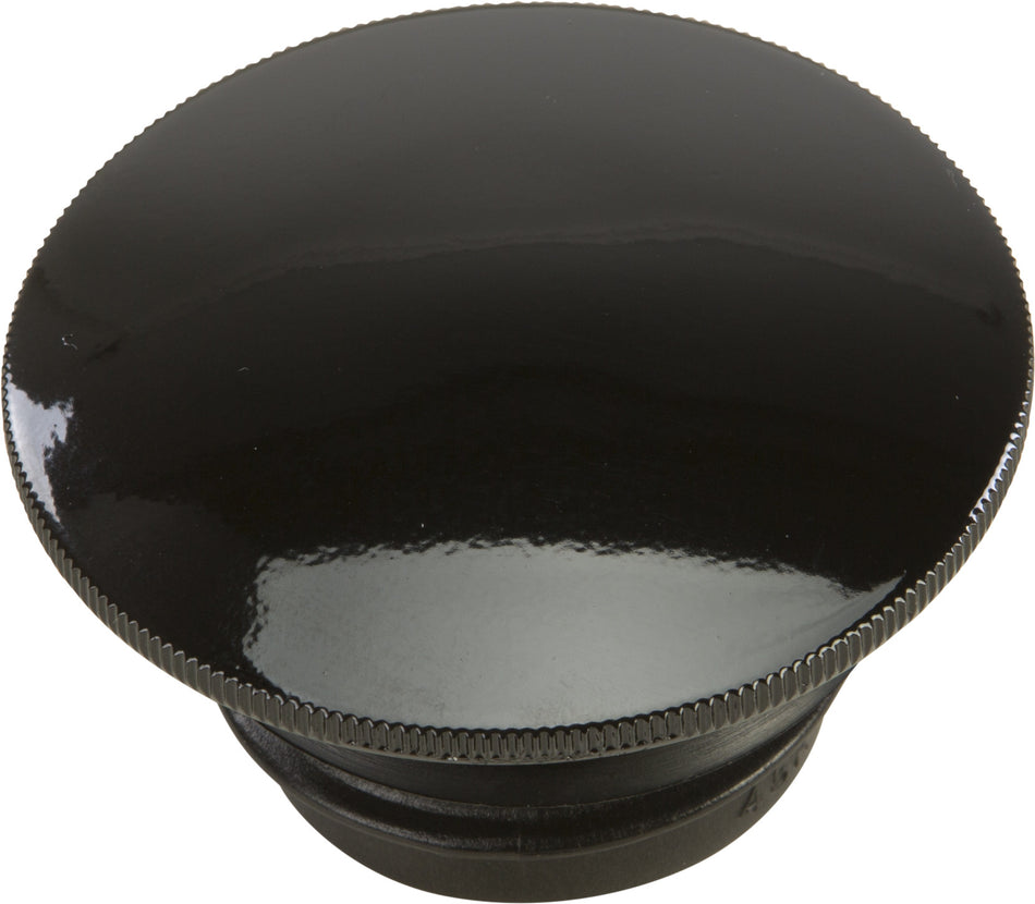 HARDDRIVE Gas Cap Screw-In Smooth Vented Gloss Black `96-20 12772