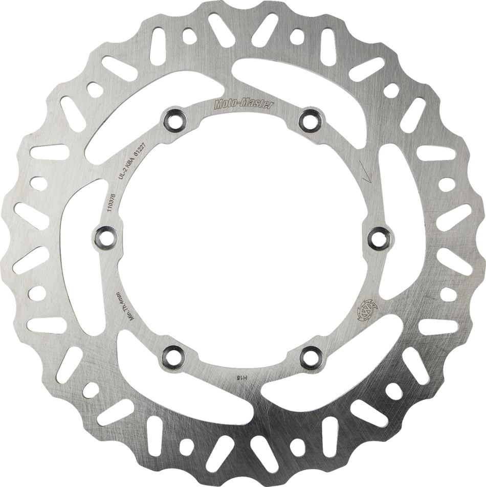 MOTO-MASTER Brake Rotor - Rear - Nitro 110376-PU