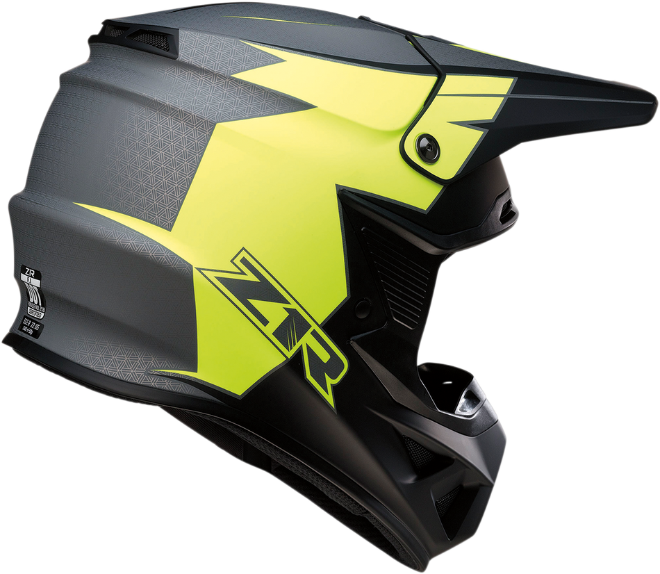 Z1R F.I. Helmet - MIPS - Hysteria - Hi-Vis Yellow/Gray - XL 0110-6443