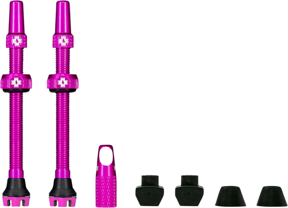 MUC-OFF USA Tubeless Valve Stems - Pink 20427