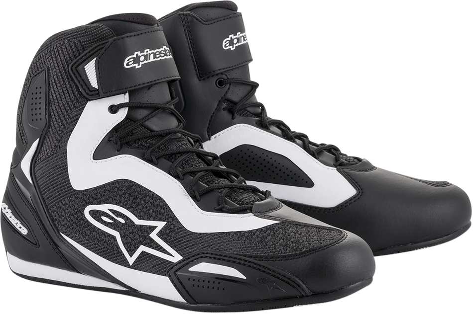 ALPINESTARS Faster-3 Rideknit® Shoes - Black/White - US 7 2510319-12-7