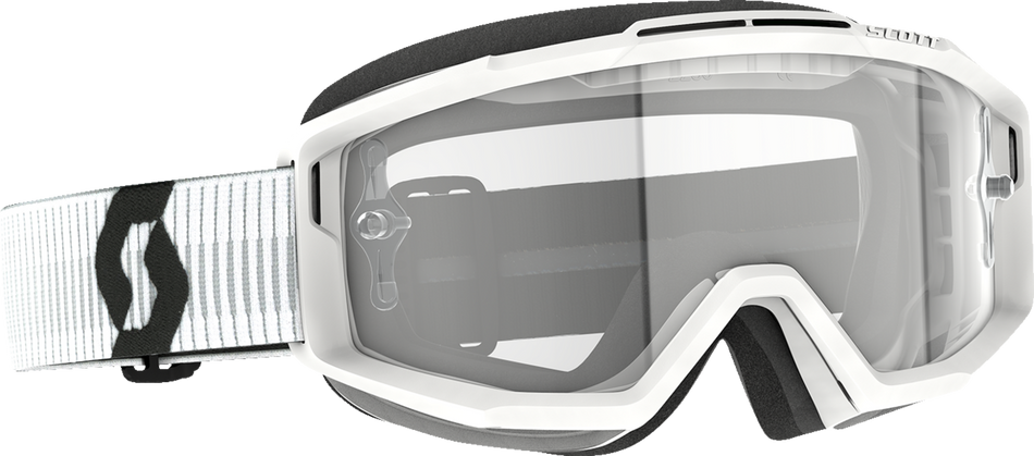 SCOTT Split OTG Goggles - White - Clear Works 285537-0002113