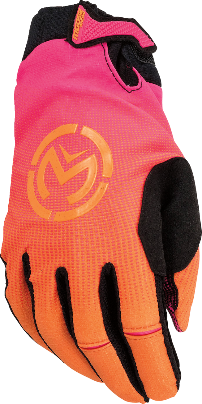 Guantes MOOSE RACING SX1™ - Rosa/Naranja - Grande 3330-7329 