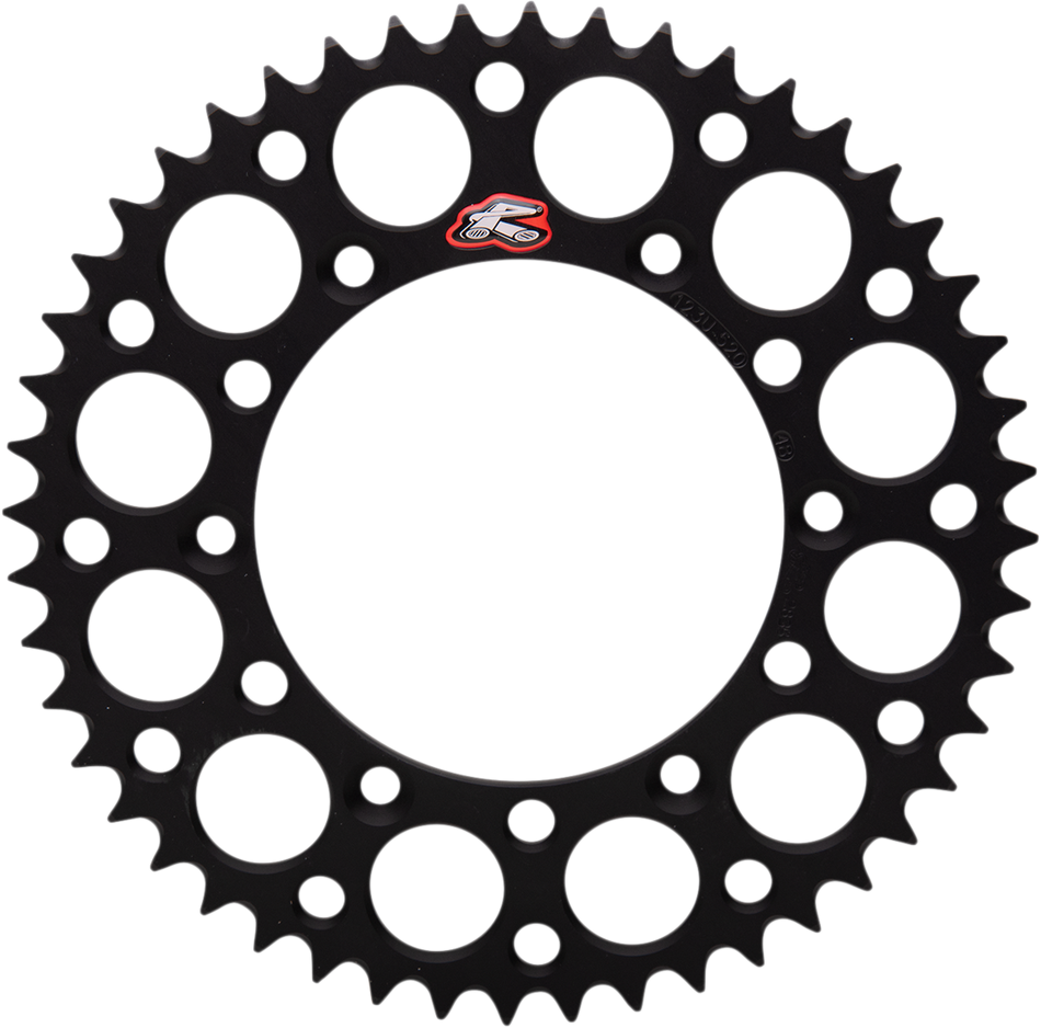 RENTHAL Sprocket - Suzuki - Black - 48 Tooth 123U-520-48GYBK