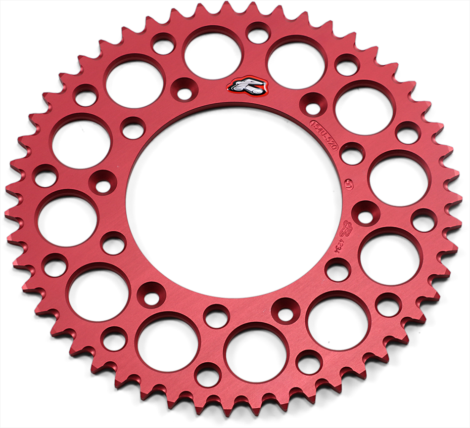 RENTHAL Sprocket - Honda - Red - 51 Tooth 154U-520-51GRRD