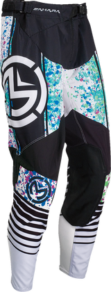 MOOSE RACING Pantalones Sahara - Negro/Blanco - 30 2901-10732 