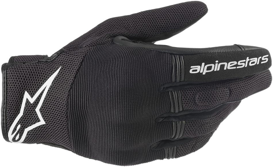 ALPINESTARS Copper Gloves - Black/White - Large 3568420-12-L