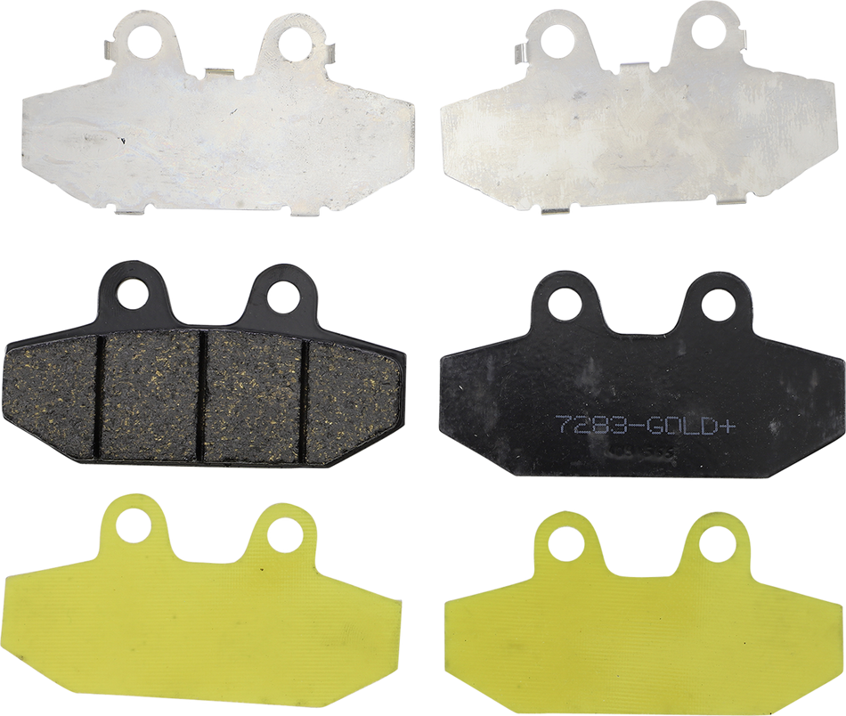 LYNDALL RACING BRAKES LLC Gold Plus Brake Pad - Rear 7283G