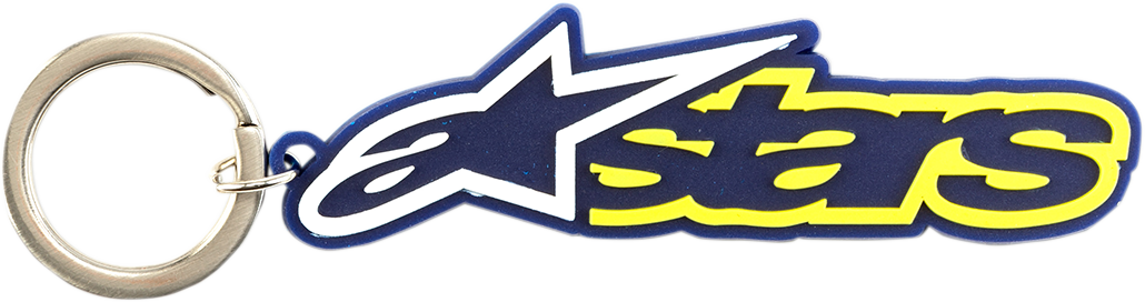 ALPINESTARS Schlüsselanhänger - Blaze - Blau/Gelb 1019-94006-7250