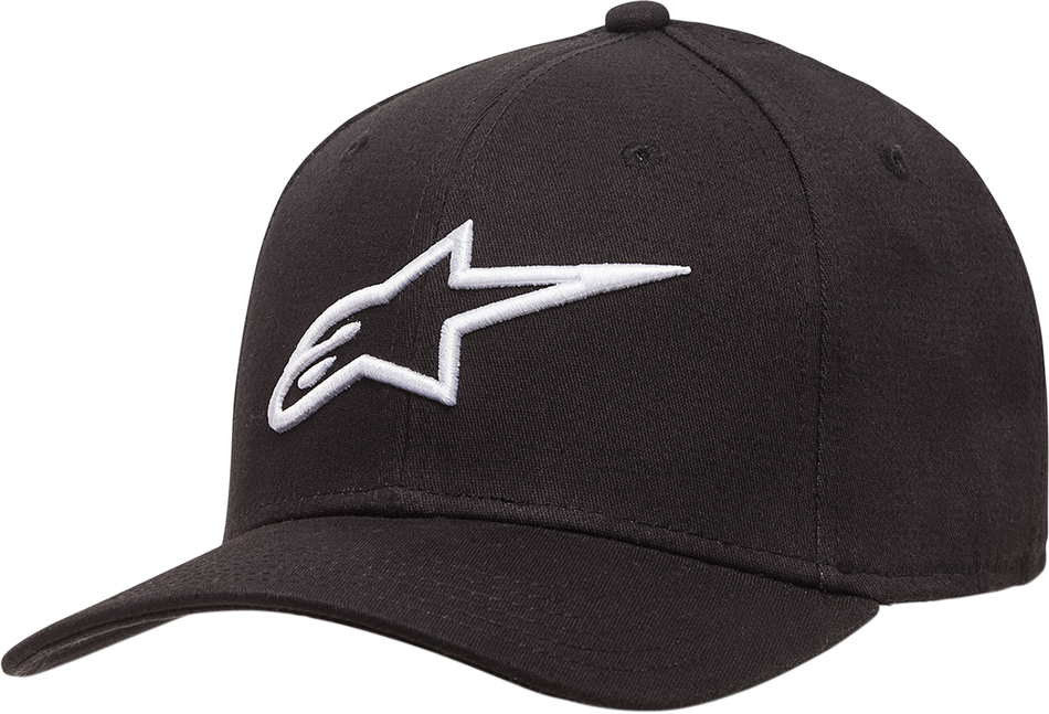 ALPINESTARS Ageless Curve Hat - Black/White - Large/XL 1017810101020LX