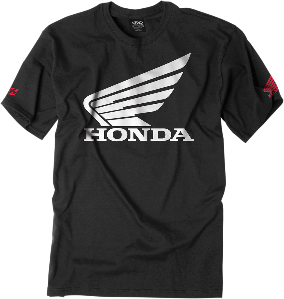 FACTORY EFFEX Honda Big Wing T-Shirt – Schwarz – XL 15-88314 