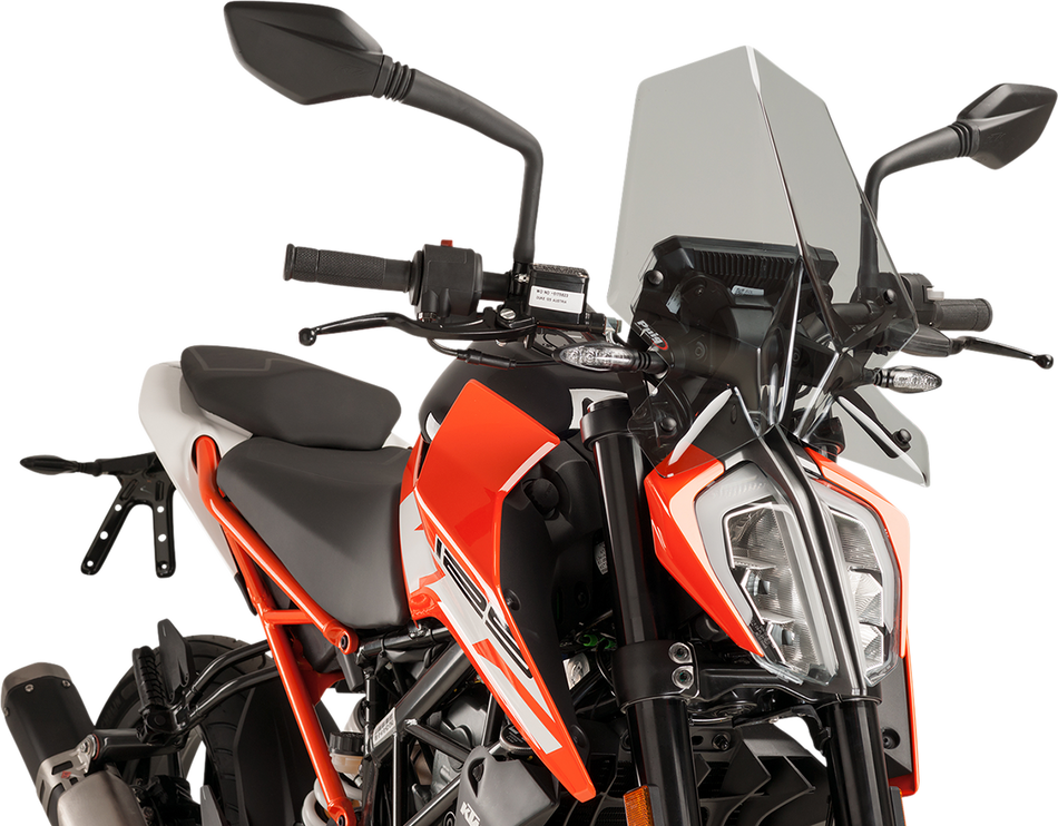 PUIG HI-TECH PARTS New Generation Windscreen - Smoke - KTM 9514H