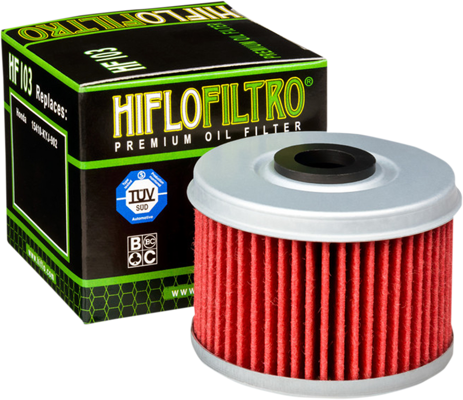 HIFLOFILTRO Oil filter - Honda HF103