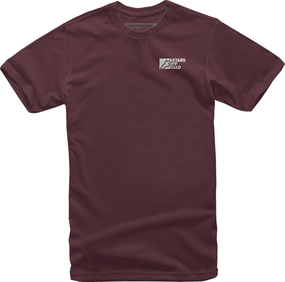 ALPINESTARS Painted T-Shirt - Maroon - Large 1232-72224-838L