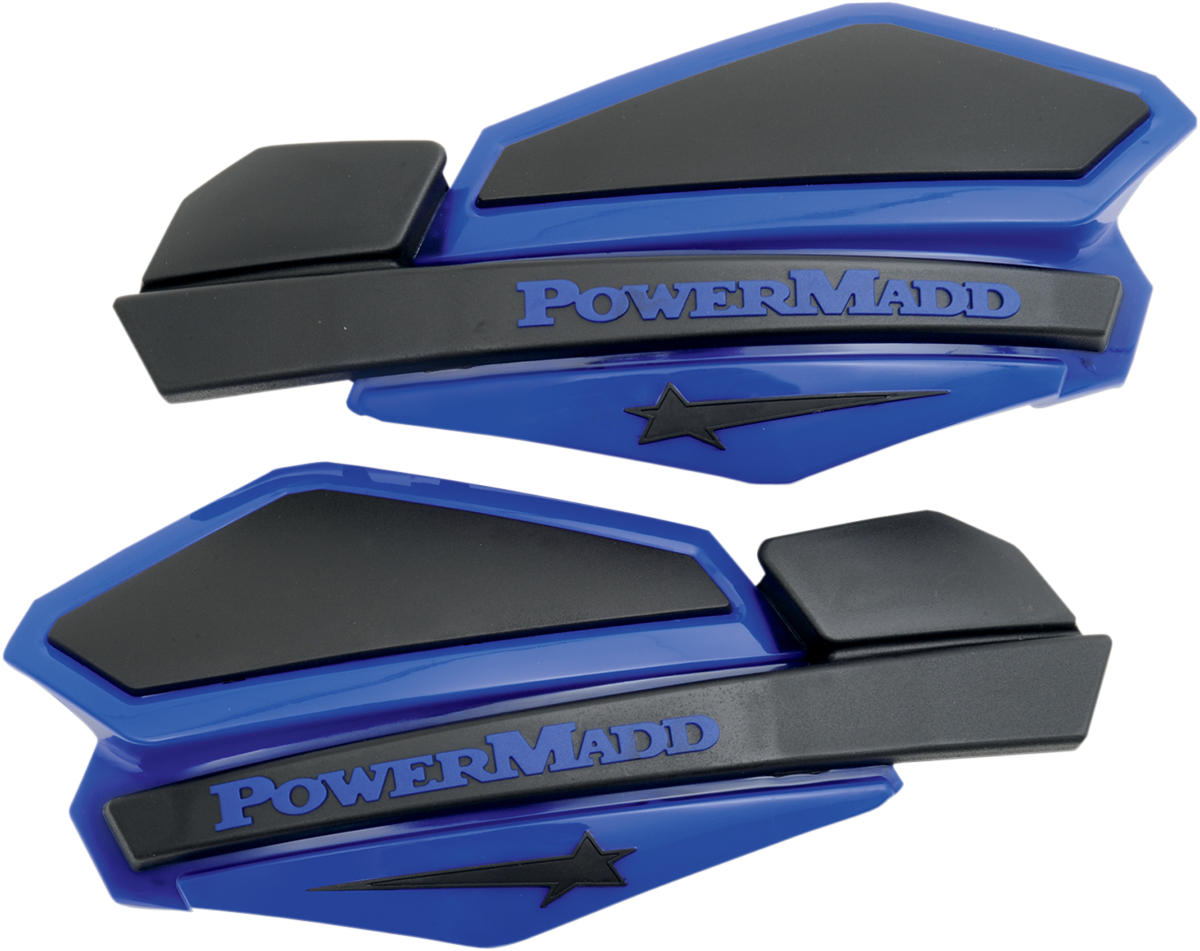 POWERMADD Handguards - Blue/Black 34204