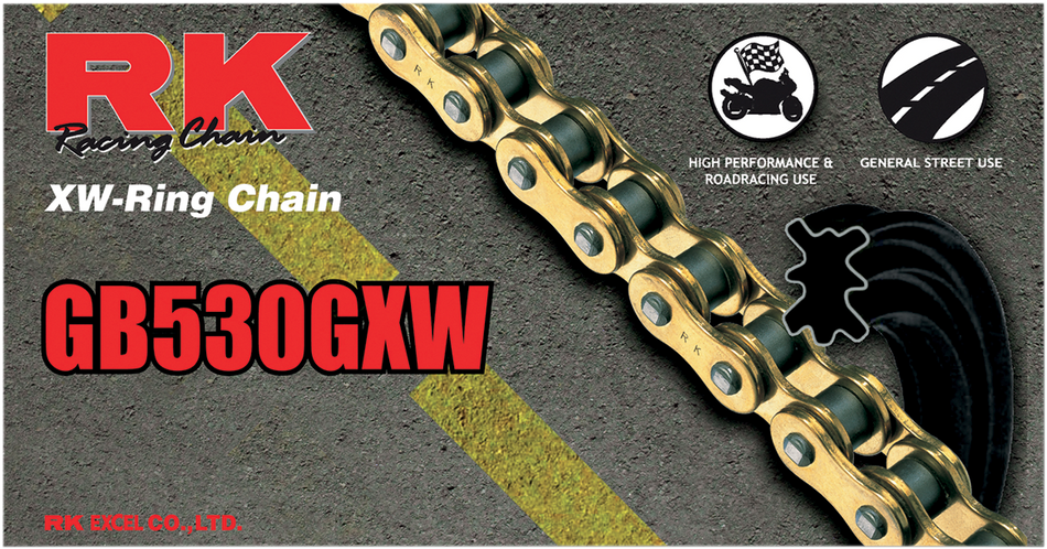 RK GB 530 GXW - Chain - 150 Links GB530GXW-150